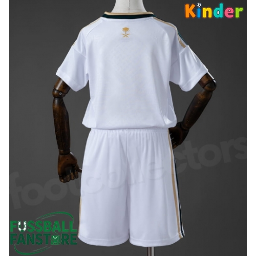 Saudi-Arabien Replik Auswärtstrikot Kinder WM 2026 Kurzarm (+ Kurze Hosen)